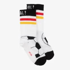 White Football Sports Socks