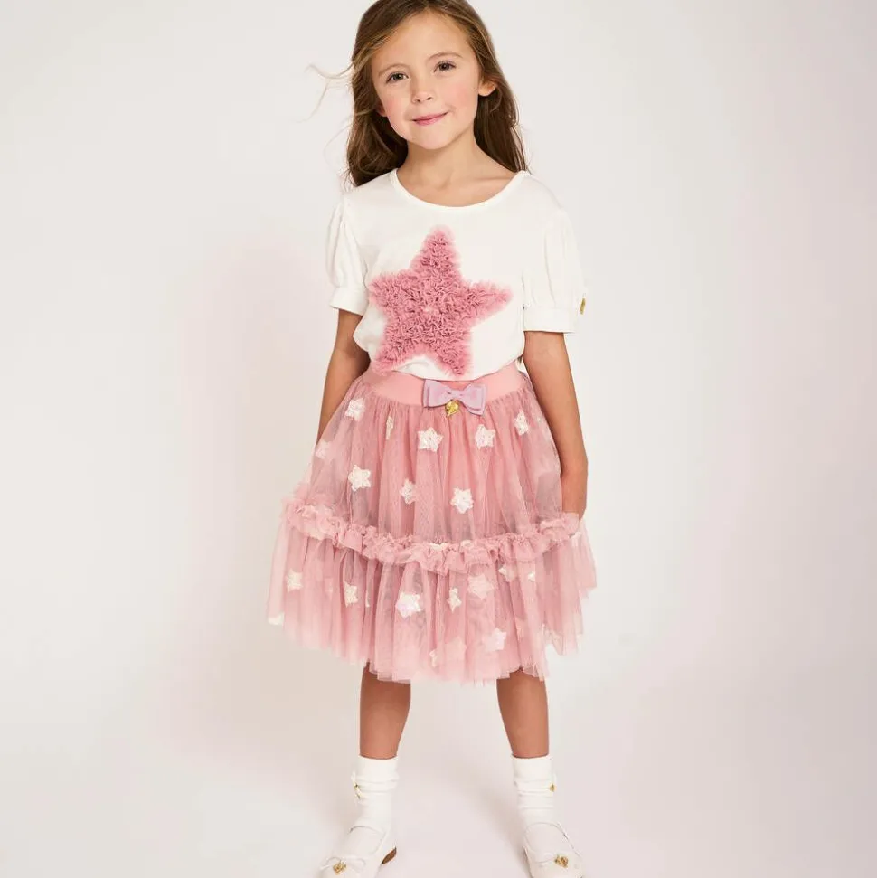 White Glitter Ballerina Shoes