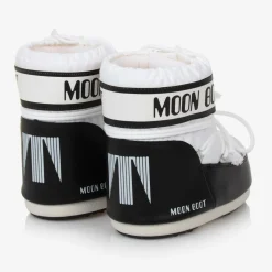 White Icon Low Nylon Snow Boots