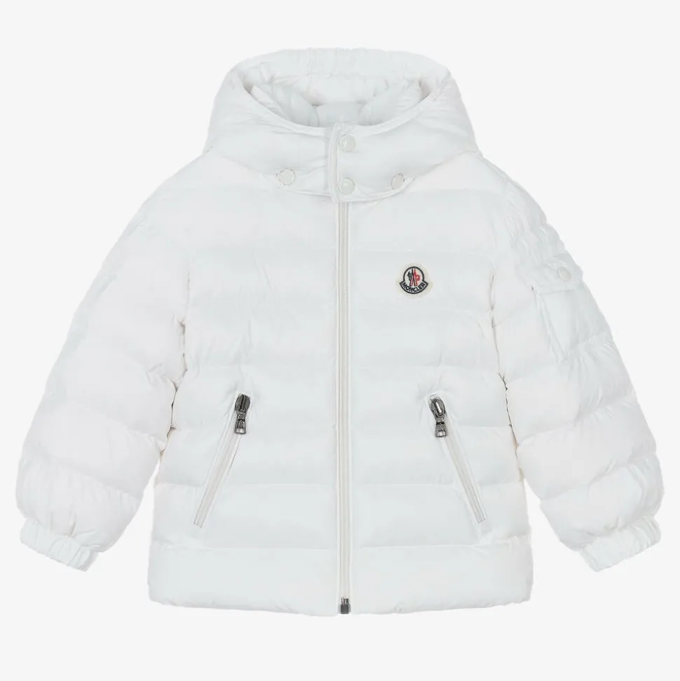 White Jules Down Puffer Jacket