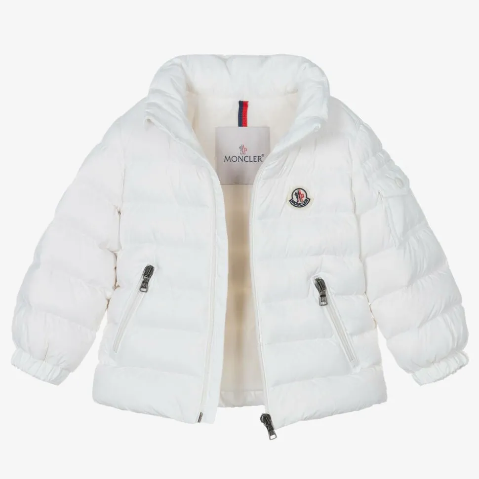 White Jules Down Puffer Jacket
