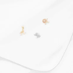 White Jungle Mates Baby Blanket (73cm)