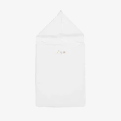 White Jungle Mates Pima Cotton Baby Nest (77cm)