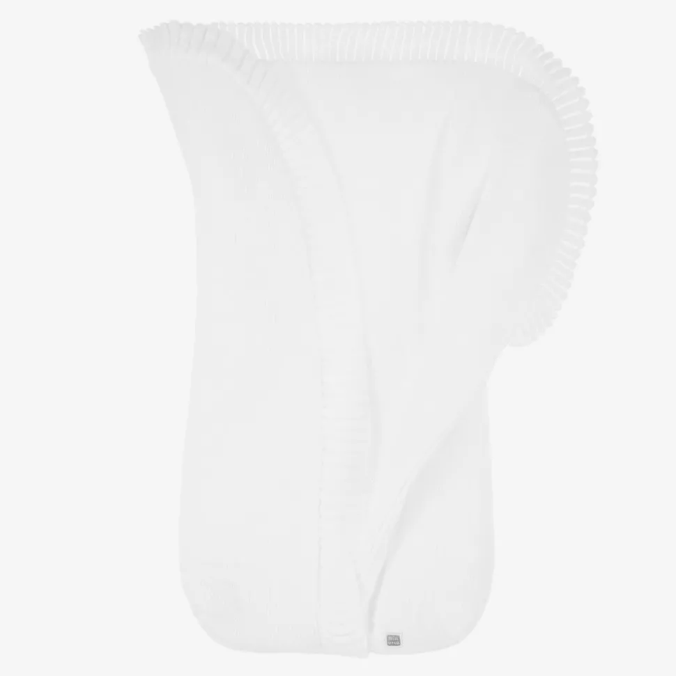 White Knitted Baby Nest (75cm)