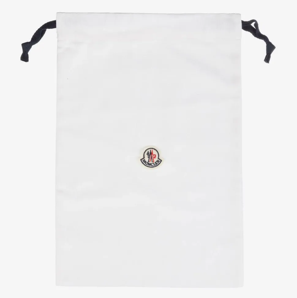 White Leather Logo Trainers