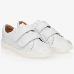 White Leather Trainers