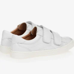 White Leather Trainers