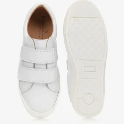 White Leather Trainers