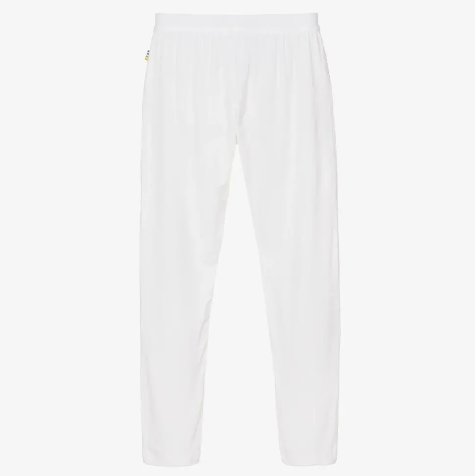 White Organic Bamboo Leggings