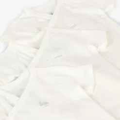 White Organic Cotton Bodyvests (5 Pack)