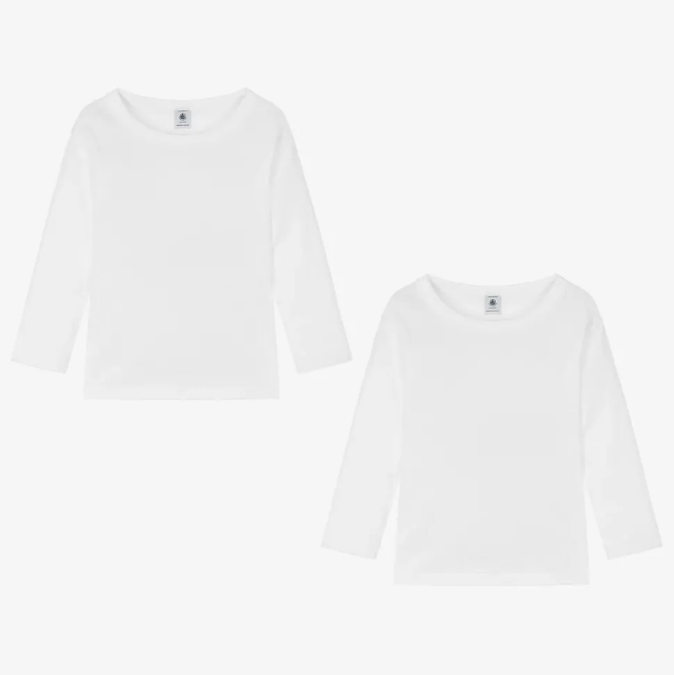 White Organic Cotton Vests (2 pack)