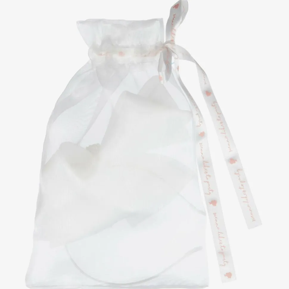 White Organza Bow Hairband