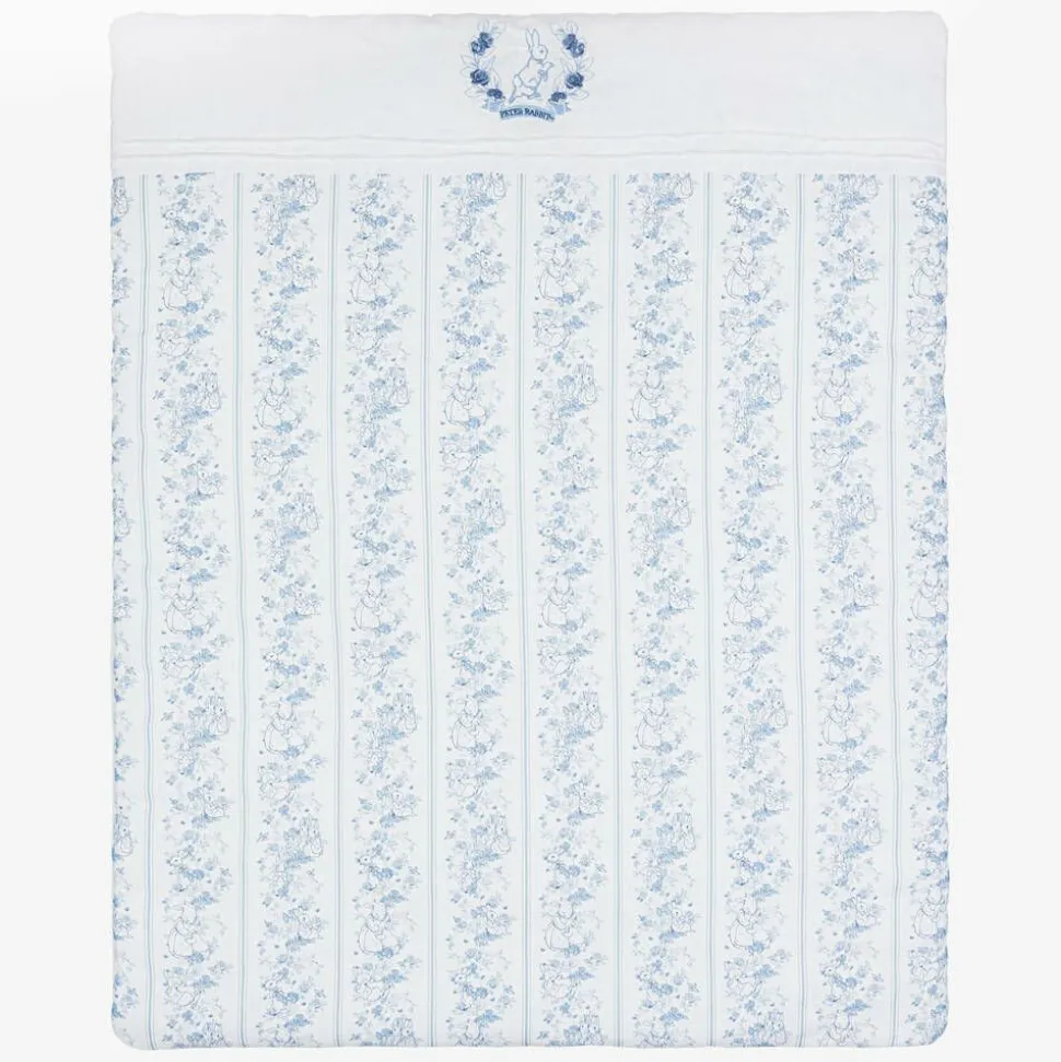 White Padded Linen & Cotton Blanket (97cm)