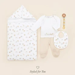 White Pima Cotton Safari Squad Nest