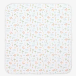 White Pima Jungle Adventure Blanket (72cm)