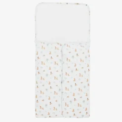 White Supima Cotton Bella Blue Nest (83cm)