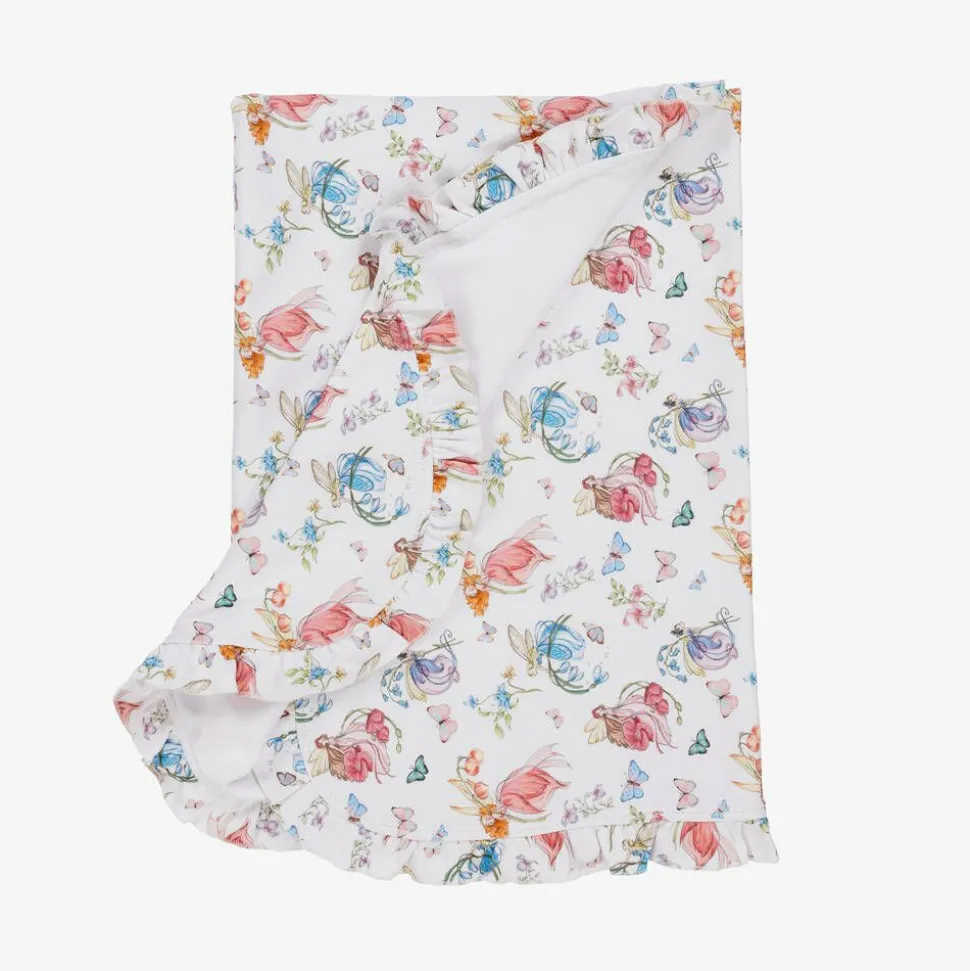 White Supima Cotton Daphne Blanket (85cm)