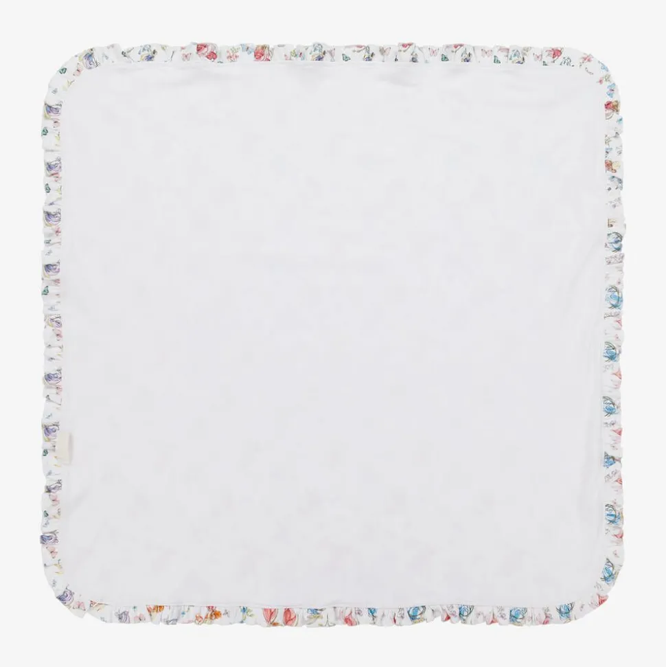 White Supima Cotton Daphne Blanket (85cm)