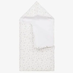 White Supima Cotton Delicate Pink Nest (80cm)