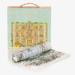 White Tapestry Swaddle (97cm)