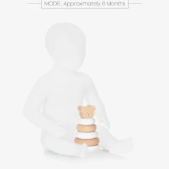 Wooden Bear Stacker (13cm)