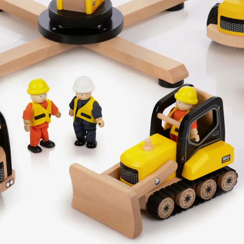 Wooden Construction Toy Play Set (59cm)