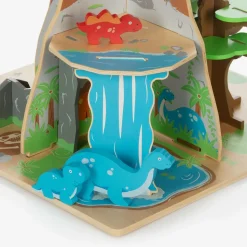 Wooden Dinosaur Island Play Set (45cm)