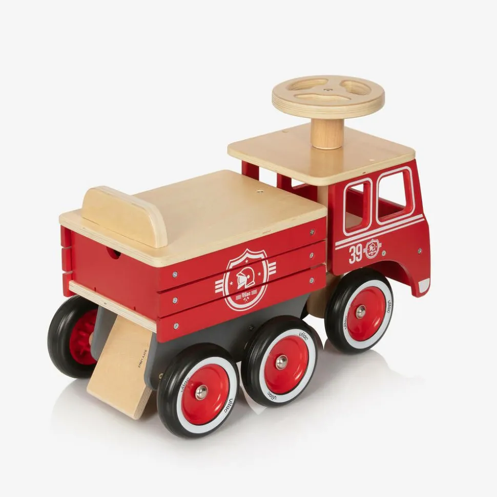 Wooden Fire Engine Toy (50cm)