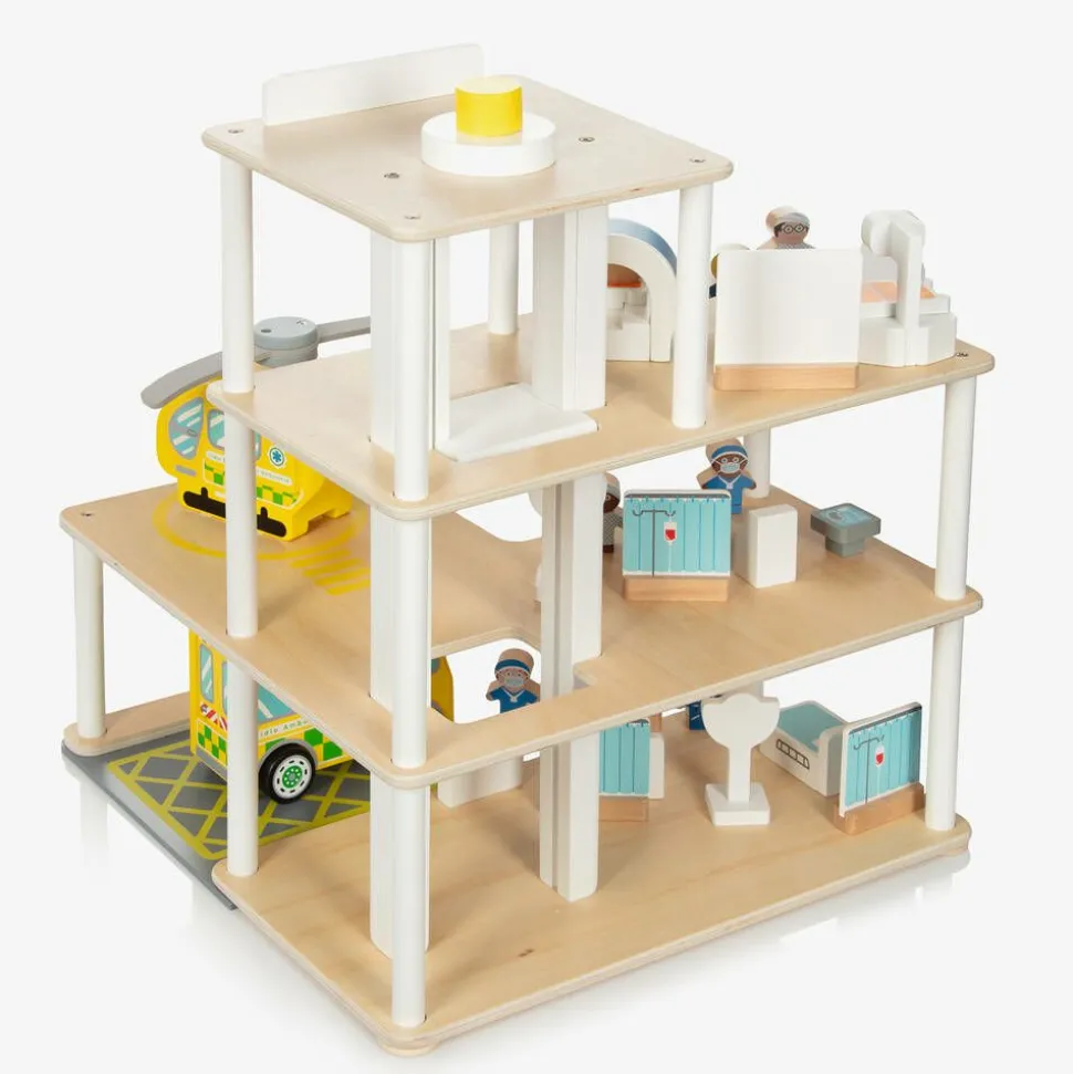 Wooden General Hospital Play Set (54cm)