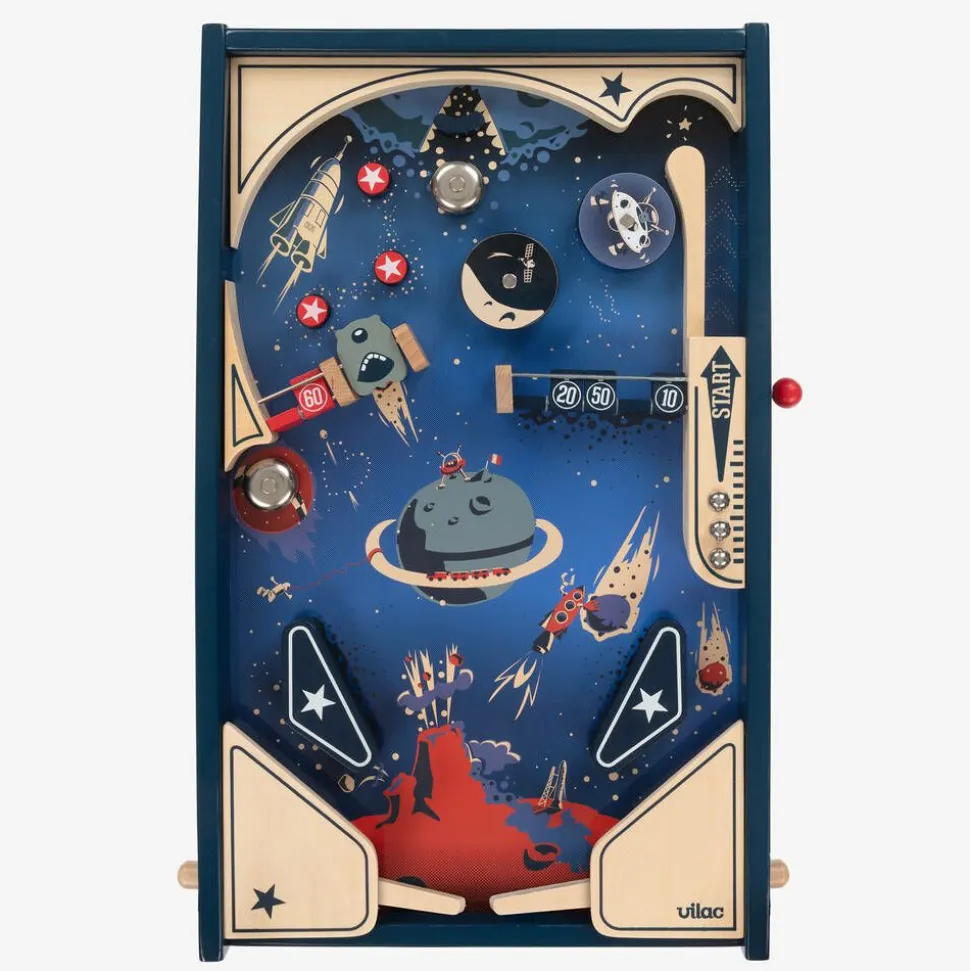 Wooden Space Pinball Toy (60cm)