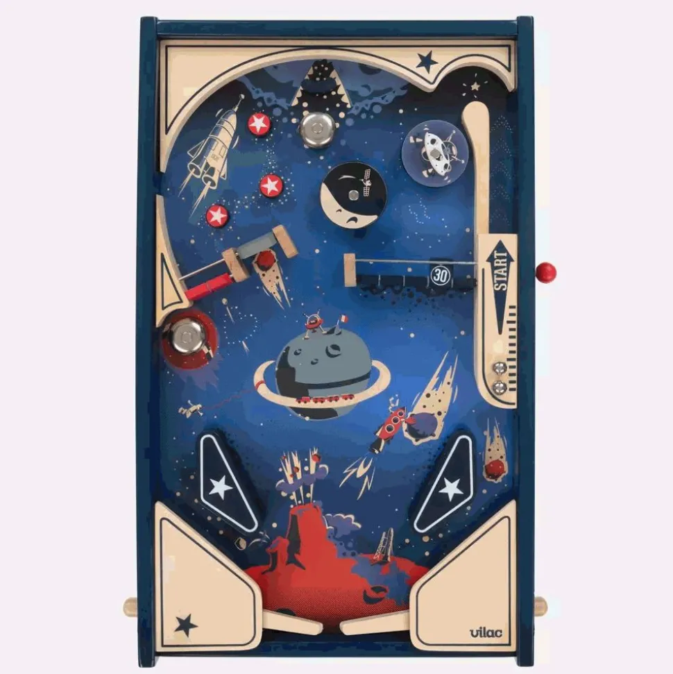 Wooden Space Pinball Toy (60cm)