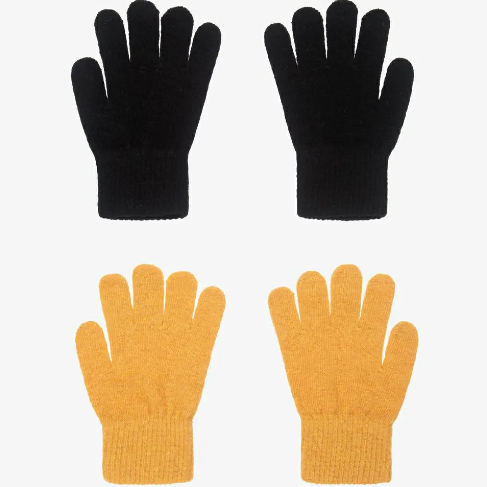 Yellow & Black Gloves (2 Pack)