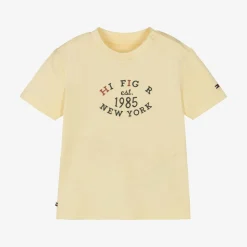 Yellow Cotton Jersey Baby T-Shirt