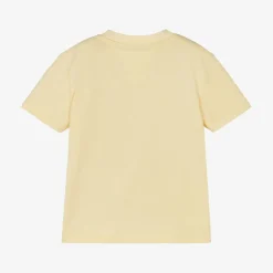 Yellow Cotton Jersey Baby T-Shirt