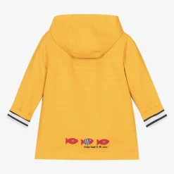Yellow Hooded Raincoat