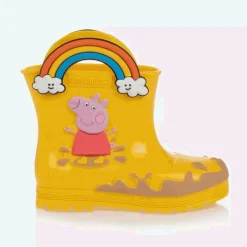 Yellow Peppa Pig Rain Boots