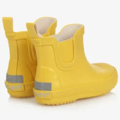 Yellow Short Rain Boots