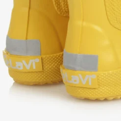 Yellow Short Rain Boots