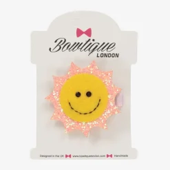 Yellow Sun Hair Clip (5.5cm)